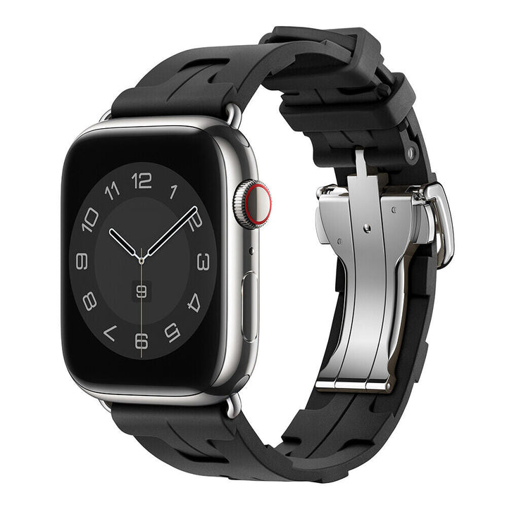 Unisex Watch Band Compatible with Apple Watch Silicone Strap