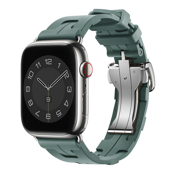 Unisex Watch Band Compatible with Apple Watch Silicone Strap