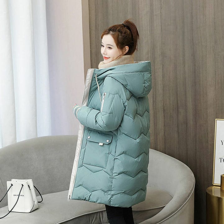 Womens Waterproof Winter Jacket Insulated Warm Fit