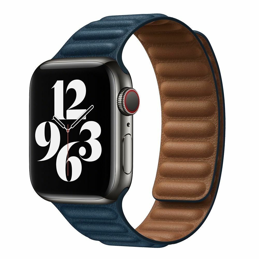 Unisex Leather Watch Strap Magnetic Closure