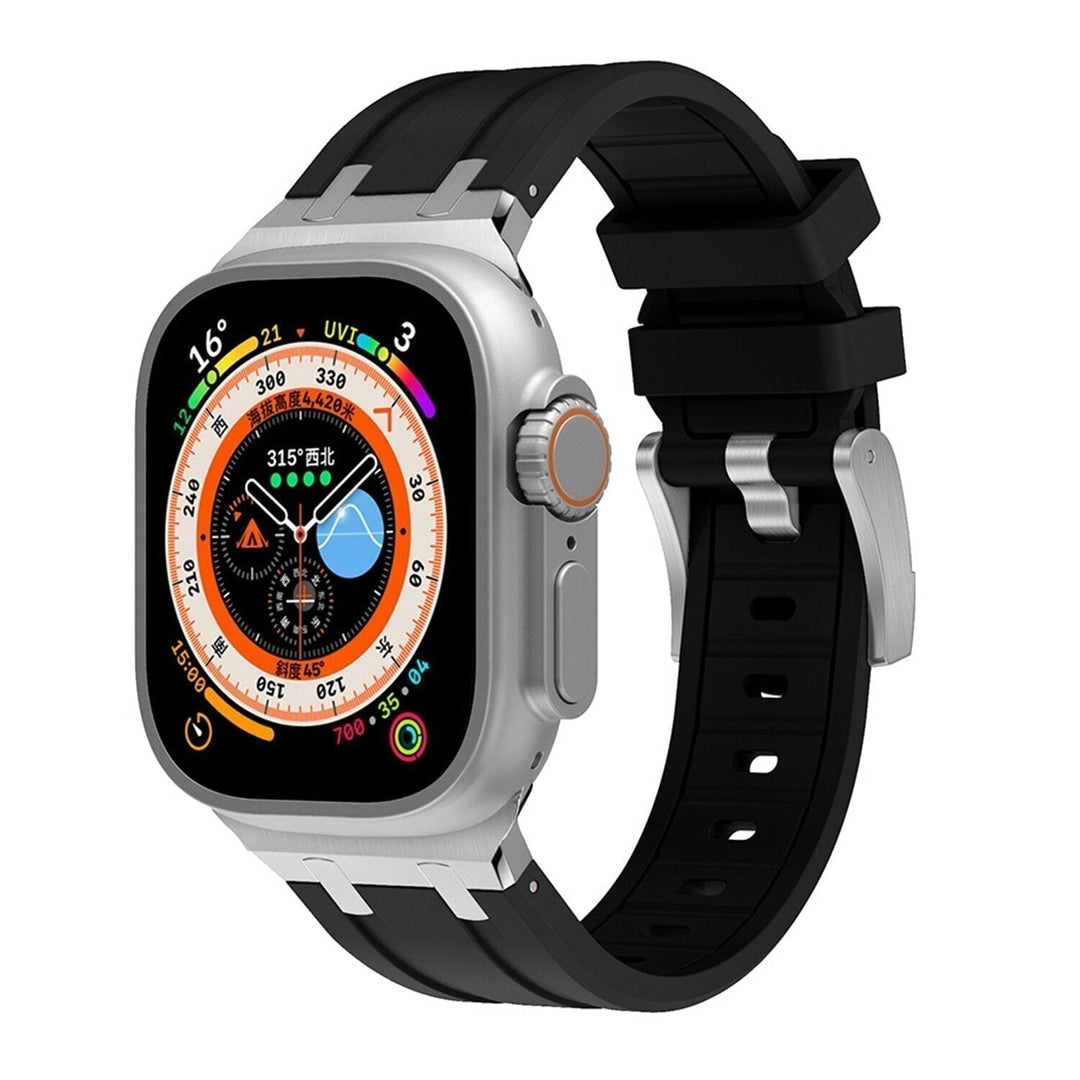 Unisex Silicone Strap Soft Comfortable Fit for Apple Watch