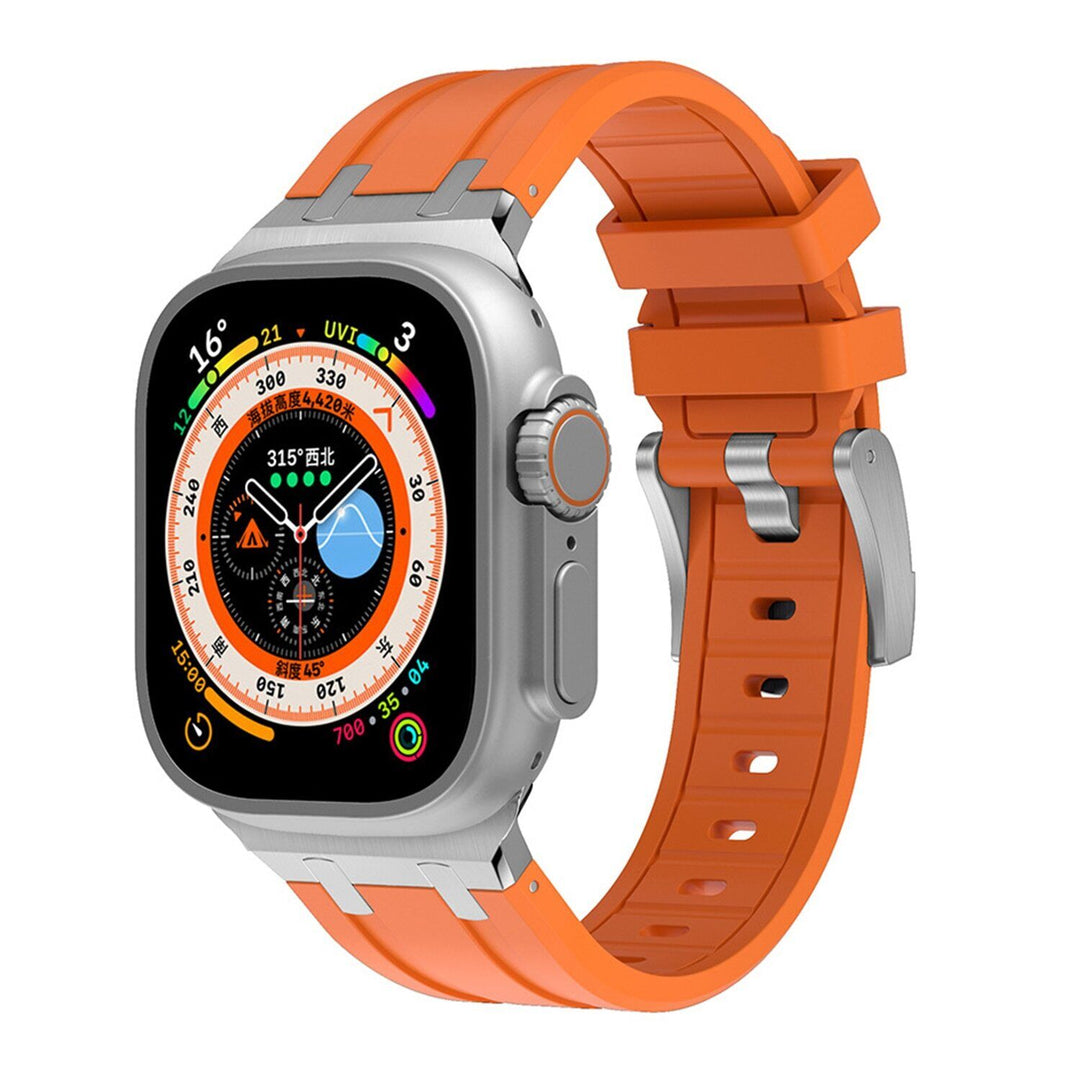 Unisex Silicone Strap Soft Comfortable Fit for Apple Watch