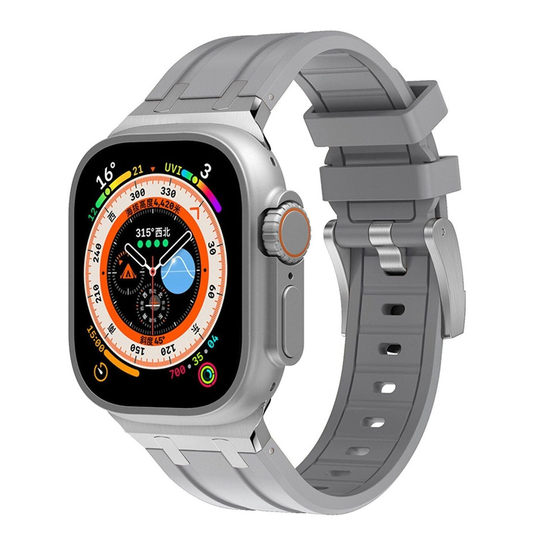 Unisex Silicone Strap Soft Comfortable Fit for Apple Watch
