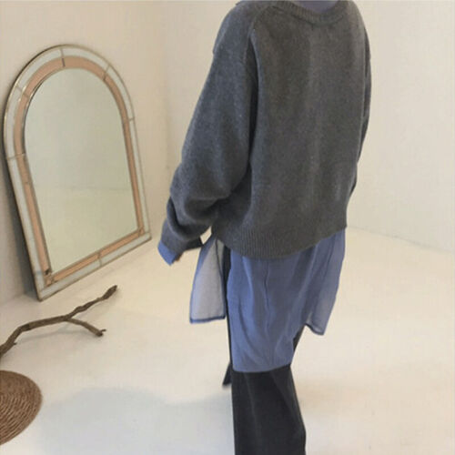 Womens Wrap Cardigan Soft Knit Relaxed Fit