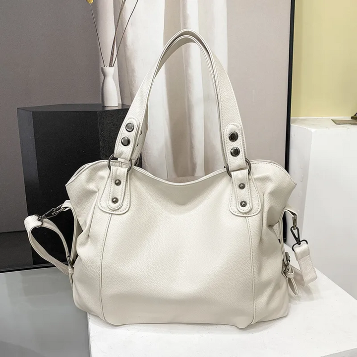 Womens Large Soft Leather Handbag Spacious Design