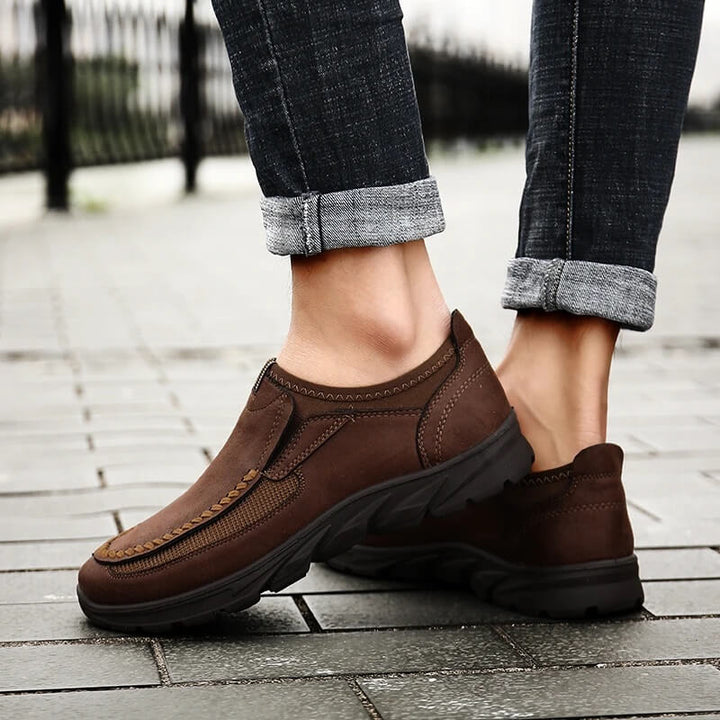 Womens Slip-On Loafers Breathable Comfortable Fit