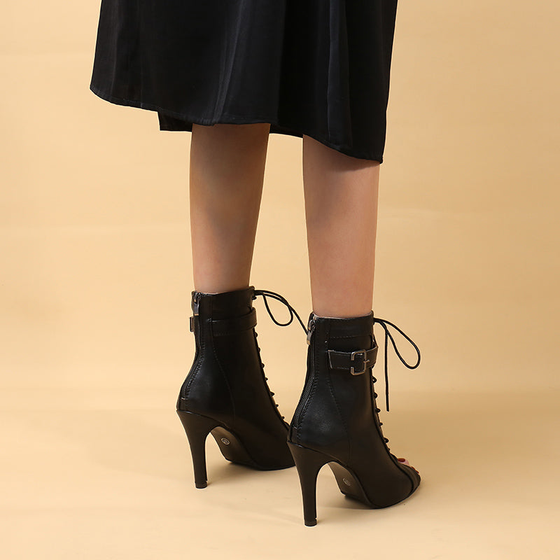 Womens Ankle Boots Leather Classic Fit