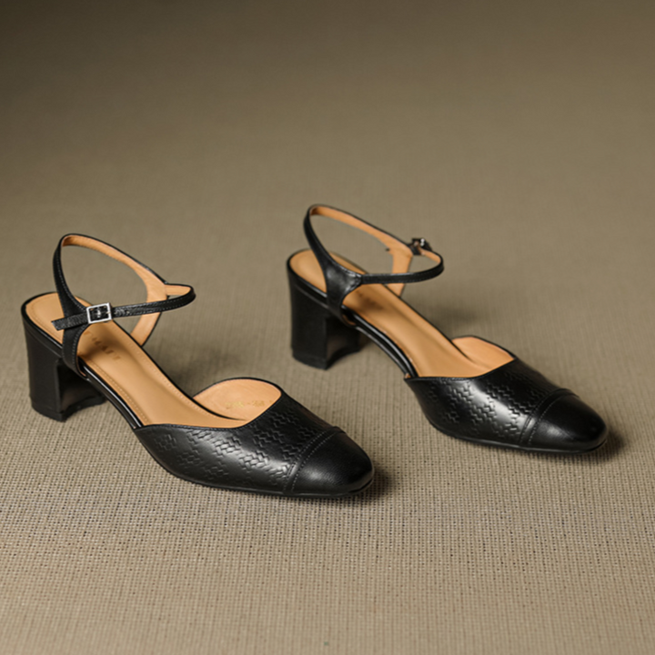 Womens Genuine Leather Pumps Classic Fit