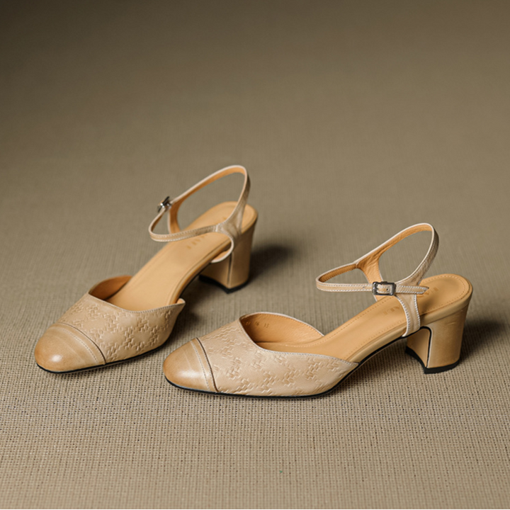 Womens Genuine Leather Pumps Classic Fit