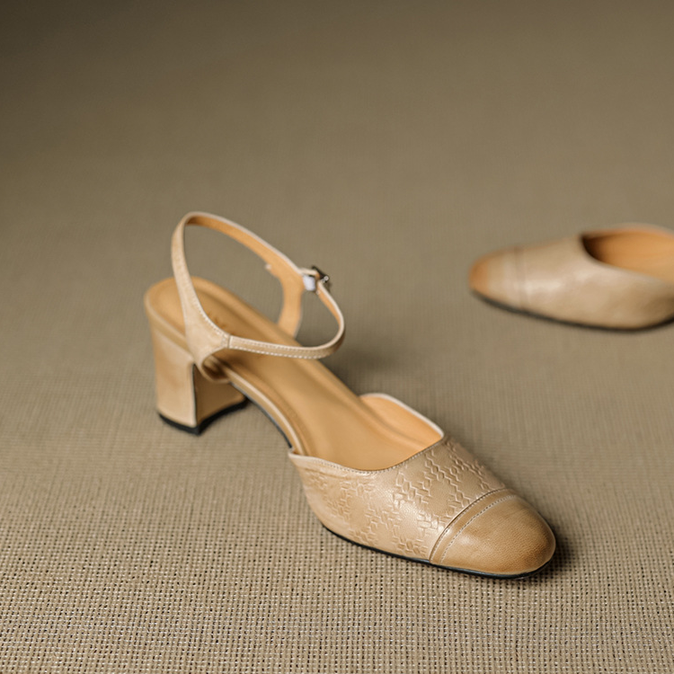 Womens Genuine Leather Pumps Classic Fit