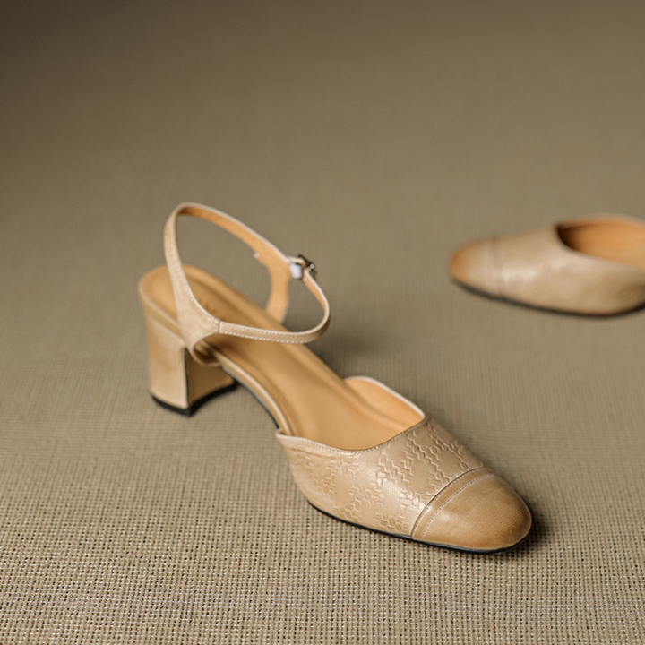 Womens Genuine Leather Pumps Classic Fit