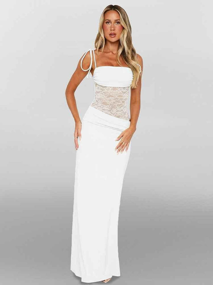 Womens Maxi Dress Lace Whisper Style