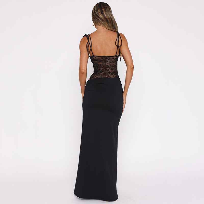 Womens Maxi Dress Lace Whisper Style
