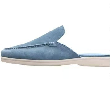 Mens Loafers Backless Slip-On Style