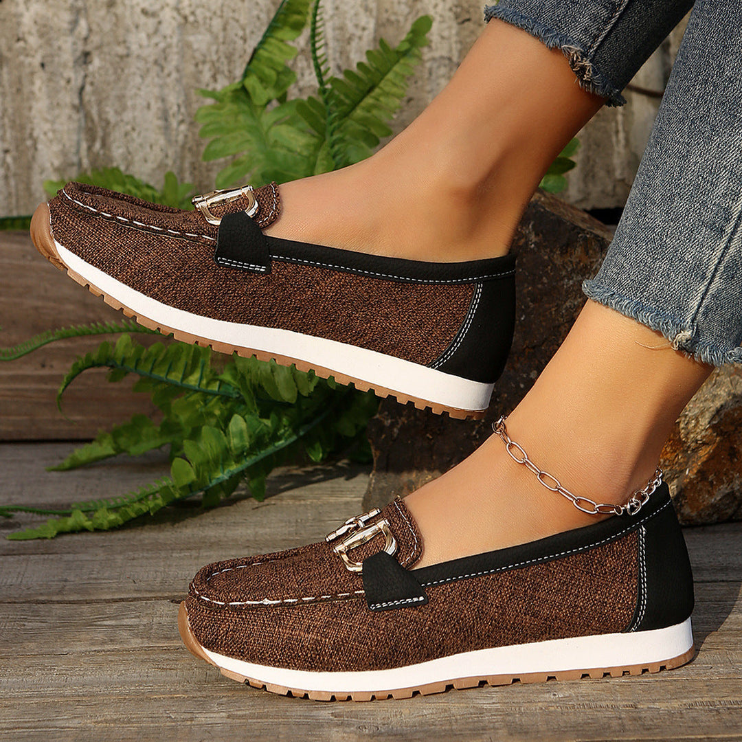 Womens Slip-On Loafers Comfortable Fit