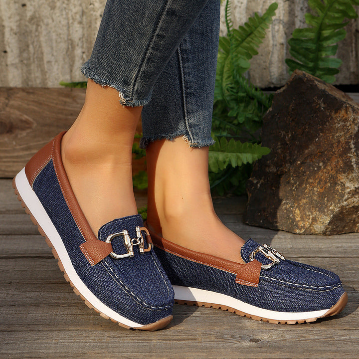 Womens Slip-On Loafers Comfortable Fit