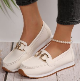 Womens Slip-On Loafers Comfortable Fit
