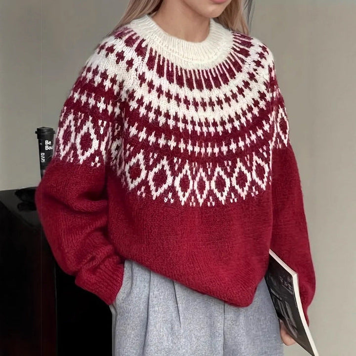 Unisex Pullover Sweater Knit Regular Fit