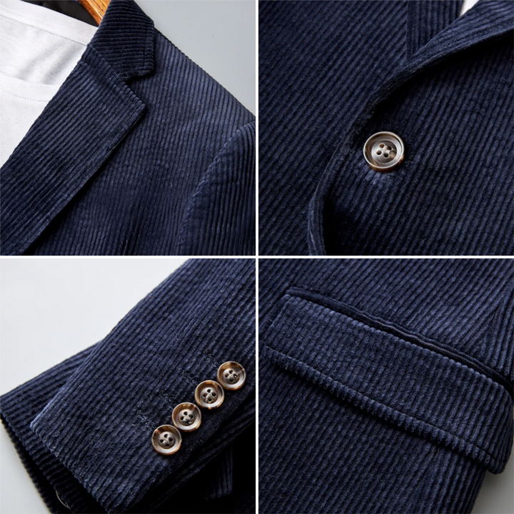 Mens Corduroy Blazer Smart Fit