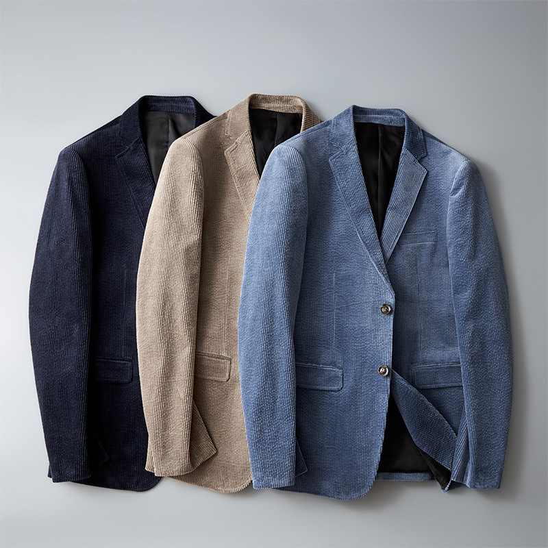 Mens Corduroy Blazer Smart Fit - BritishMode
