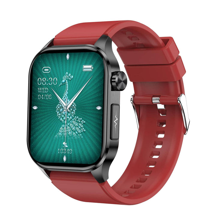 Unisex Smartwatch with ECG Blood Sugar and Blood Pressure Monitoring