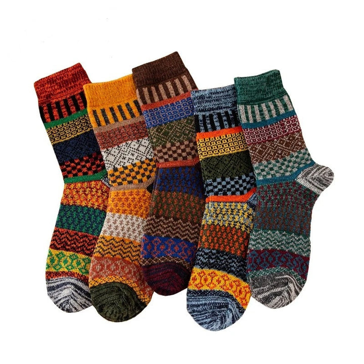 Unisex Wool Socks Scandinavian Sheep Wool Warm