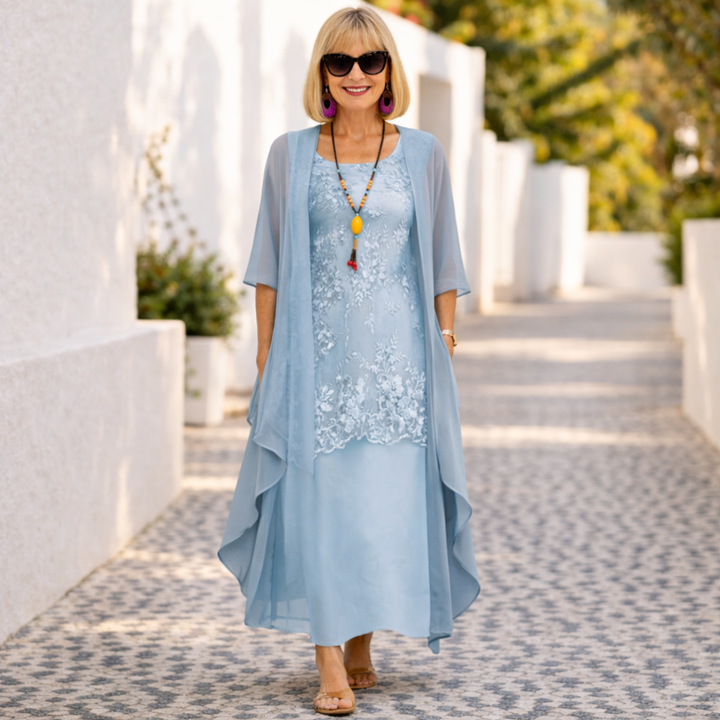Womens Midi Dress with Collared Neckline Solid Shirt Style - BritishMode