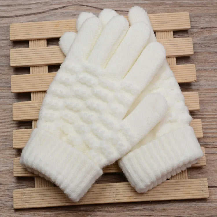 Womens Knitted Gloves Stylish Functional Fit