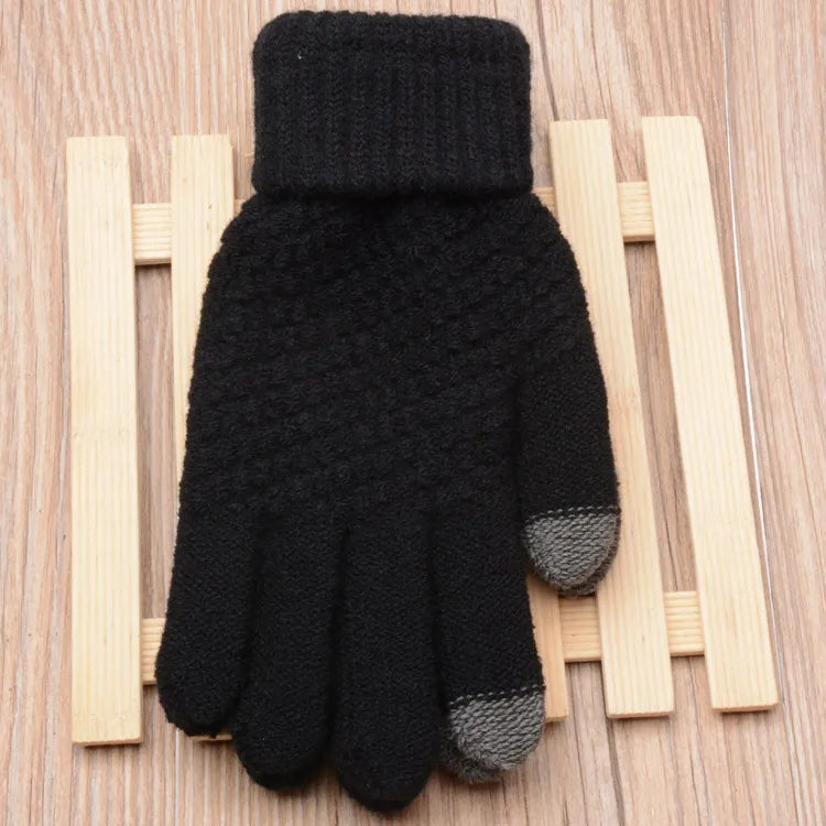 Womens Knitted Gloves Stylish Functional Fit