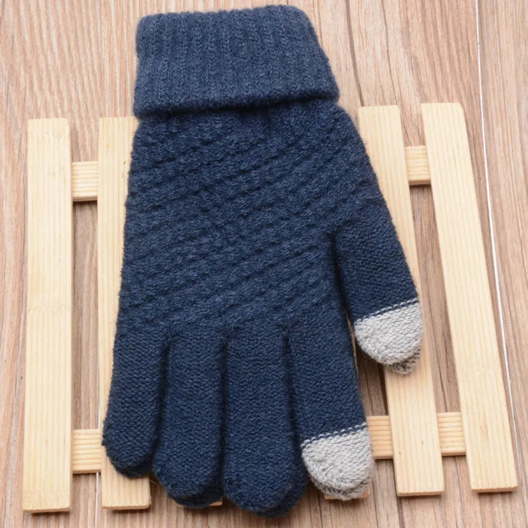 Womens Knitted Gloves Stylish Functional Fit