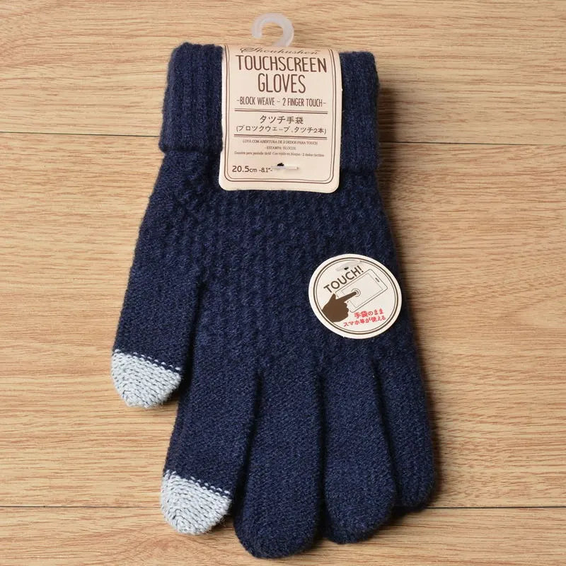 Womens Knitted Gloves Stylish Functional Fit