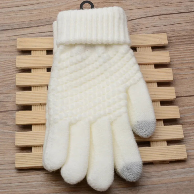 Womens Knitted Gloves Stylish Functional Fit