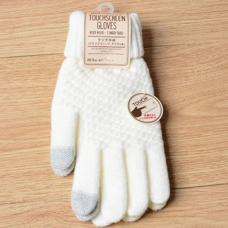 Womens Knitted Gloves Stylish Functional Fit