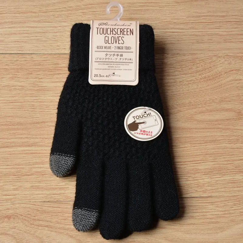 Womens Knitted Gloves Stylish Functional Fit