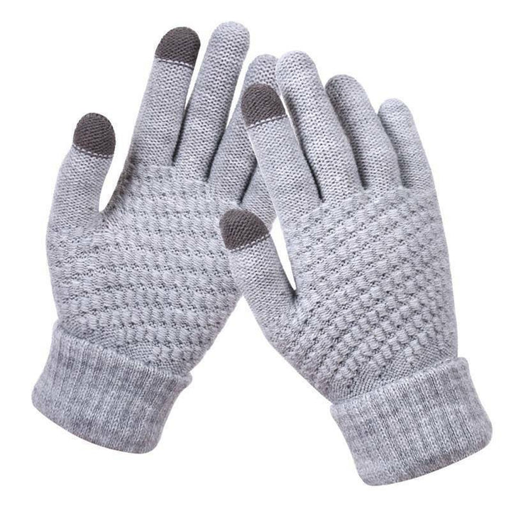 Womens Knitted Gloves Stylish Functional Fit