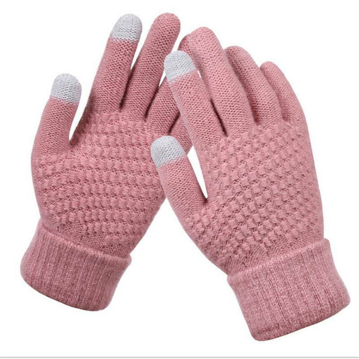 Womens Knitted Gloves Stylish Functional Fit