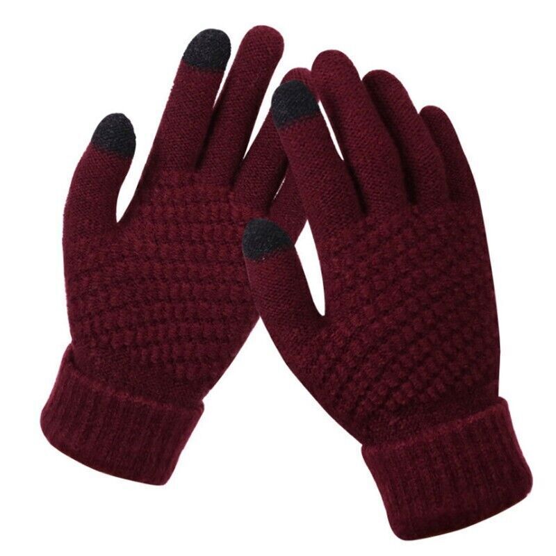Womens Knitted Gloves Stylish Functional Fit