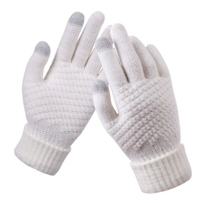 Womens Knitted Gloves Stylish Functional Fit