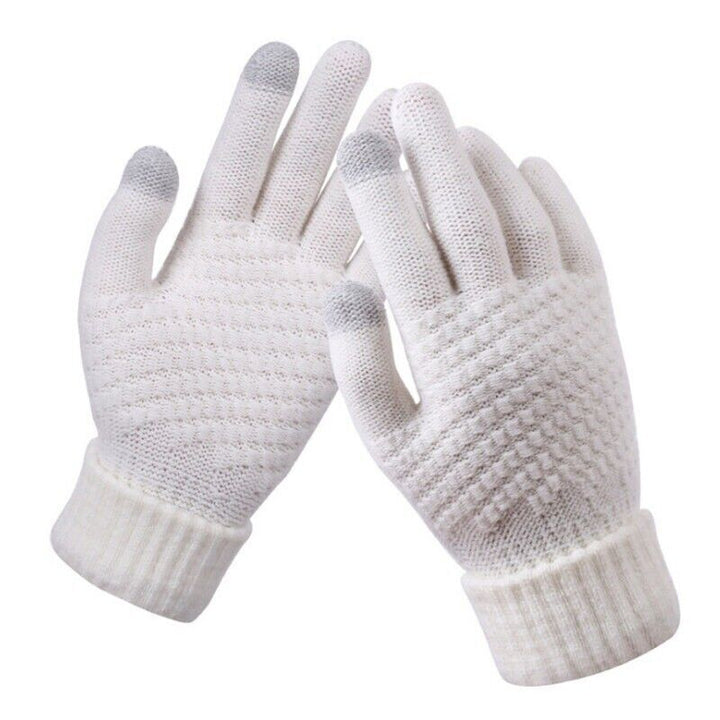 Womens Knitted Gloves Stylish Functional Fit