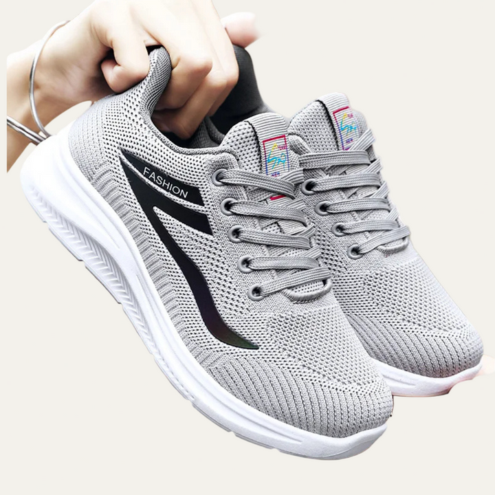 Mens Athletic Running Shoe Lightweight Knit Upper