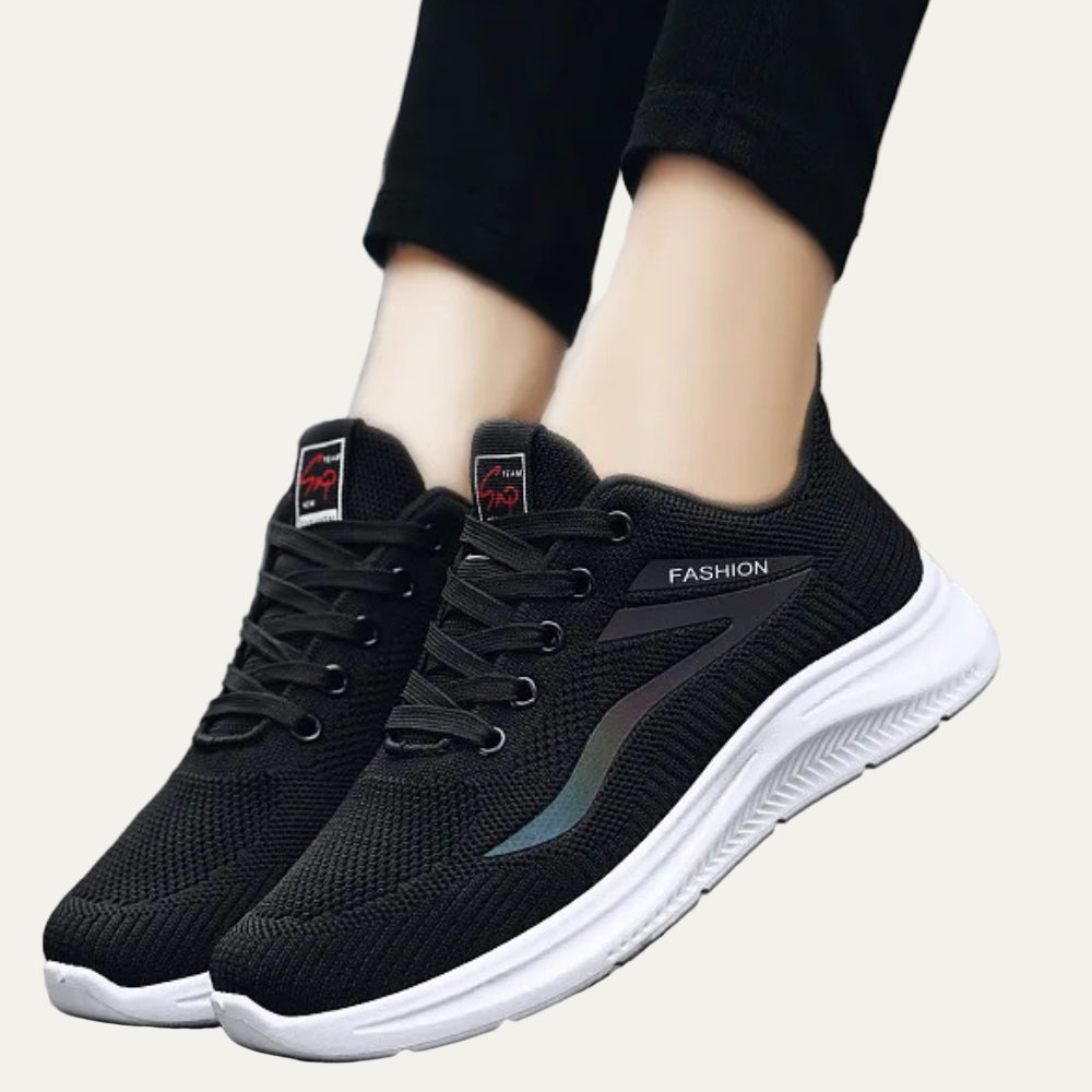 Mens Athletic Running Shoe Lightweight Knit Upper