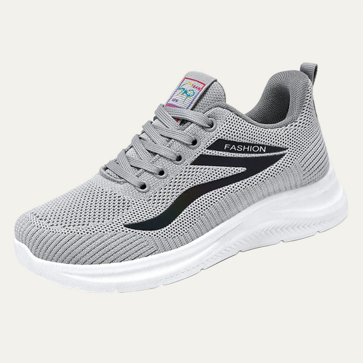 Mens Athletic Running Shoe Lightweight Knit Upper