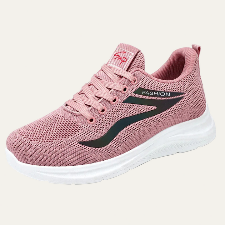 Mens Athletic Running Shoe Lightweight Knit Upper