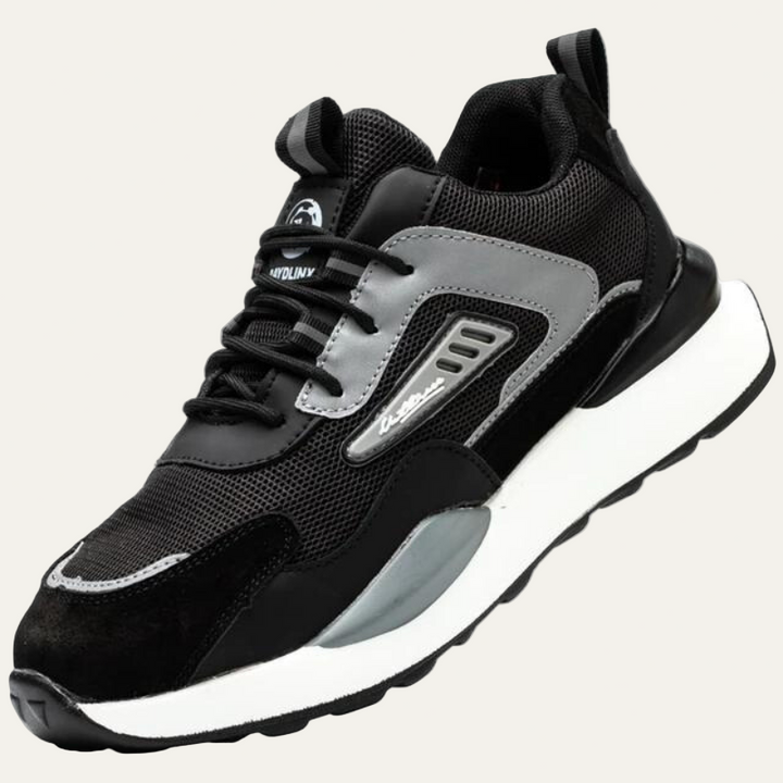 Mens Athletic Sneakers Mesh Layered Modern Style