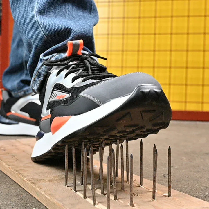 Mens Athletic Sneakers Mesh Layered Modern Style