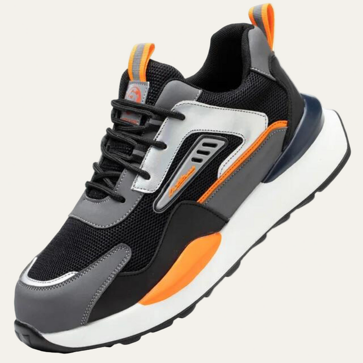 Mens Athletic Sneakers Mesh Layered Modern Style
