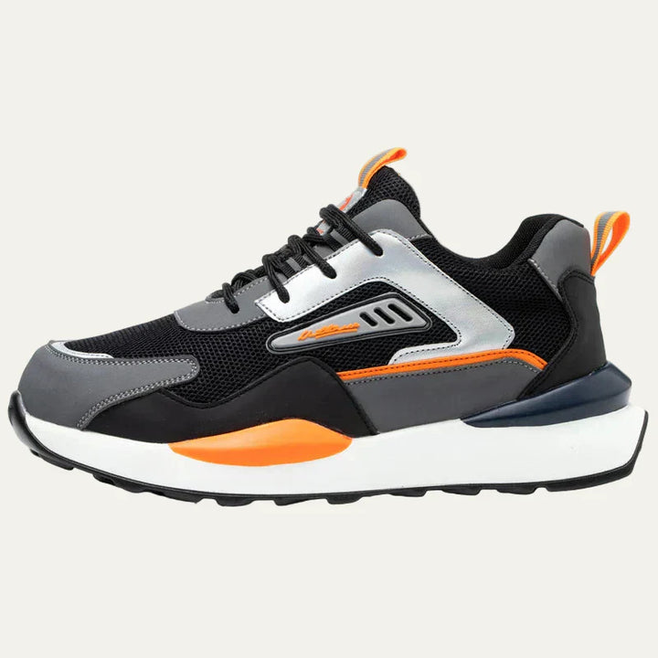 Mens Athletic Sneakers Mesh Layered Modern Style - BritishMode