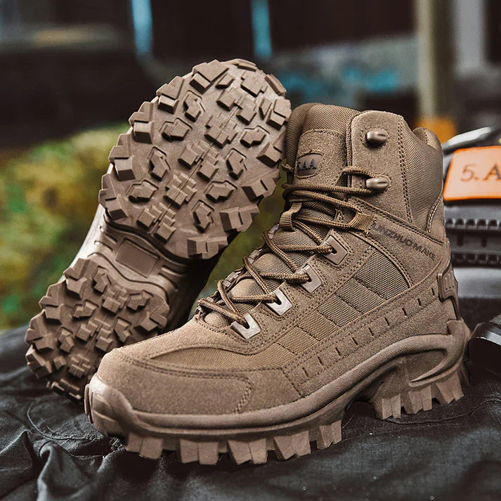 Mens Tactical Work Boots Durable High Cut
