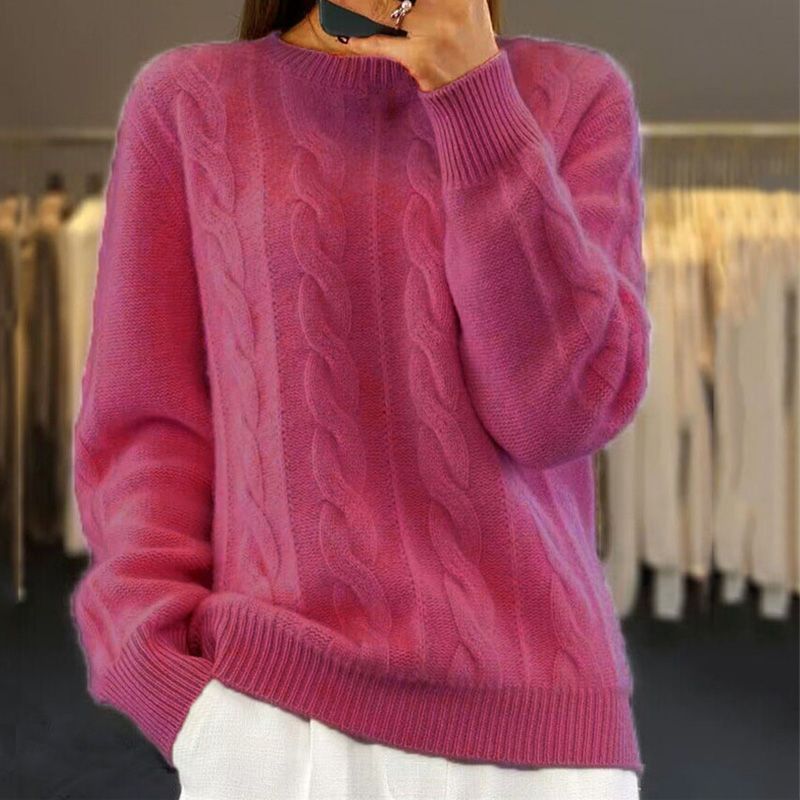 Unisex Crew Neck Sweater Warm Comfortable Fit - BritishMode