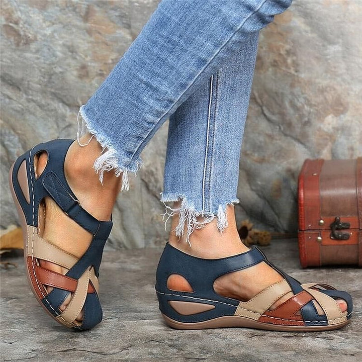 Womens Leather Moccasins Orthopedic Comfortable Everyday Fit